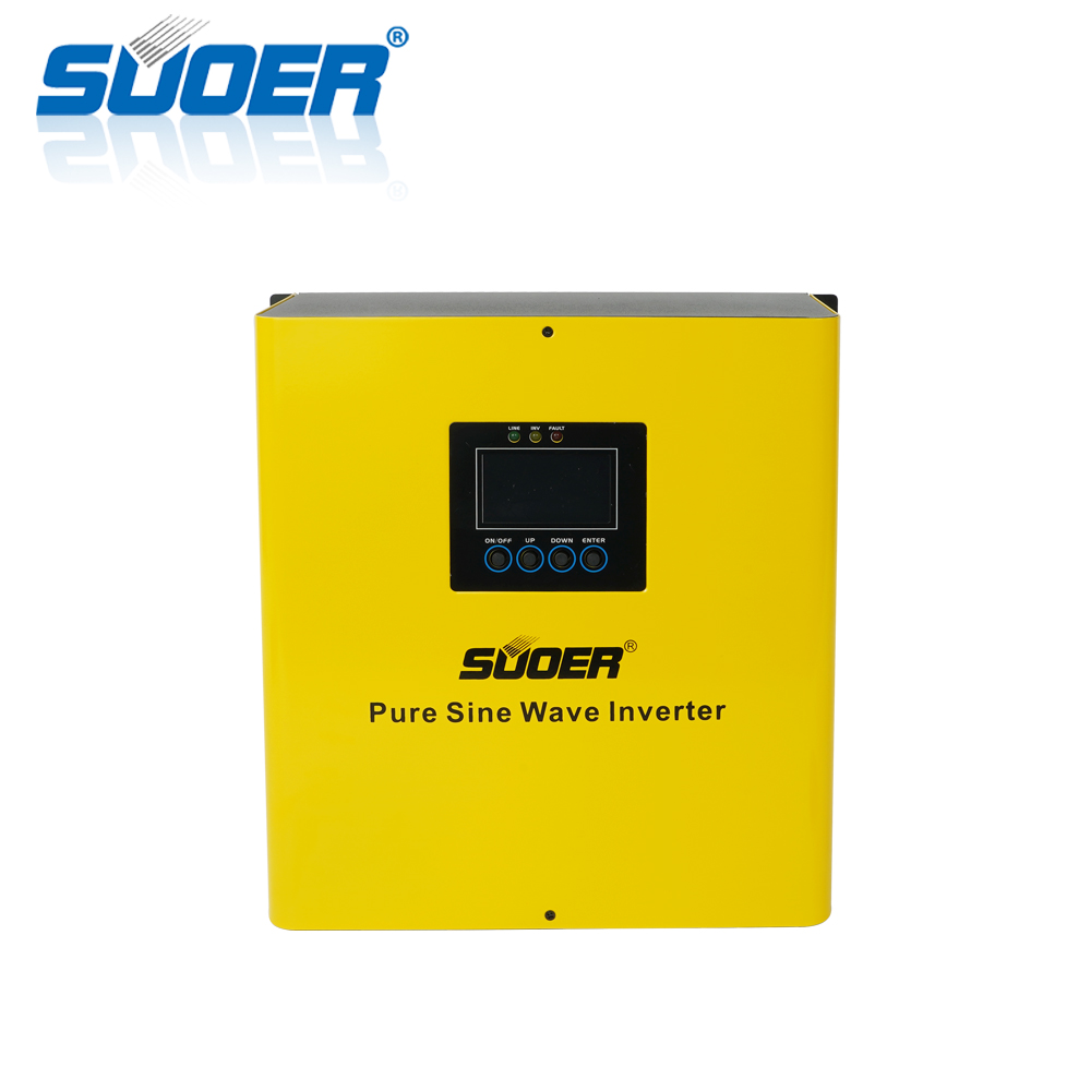 Suoer 1000VA 12v Pure Sine Wave Low Frequency Solar Power Inverter